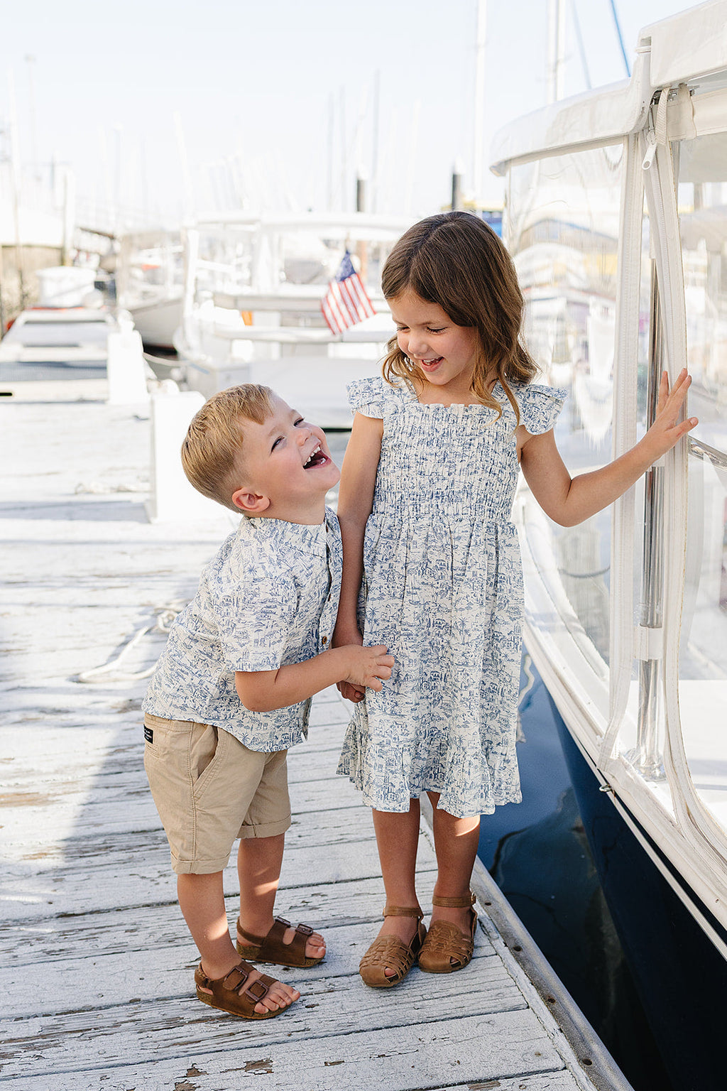 Santorini Linen Button Up Shirt