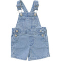 Stripe Short Overalls